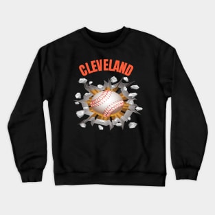 Cleveland Hometown Indian Tribe vintage for Baseball Fans T-Shirt Crewneck Sweatshirt